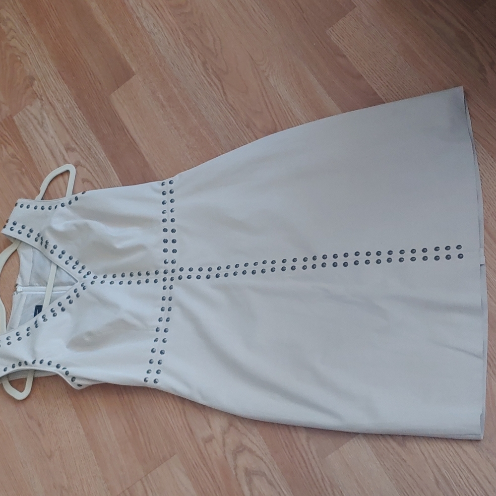 Soft suede, with small studs